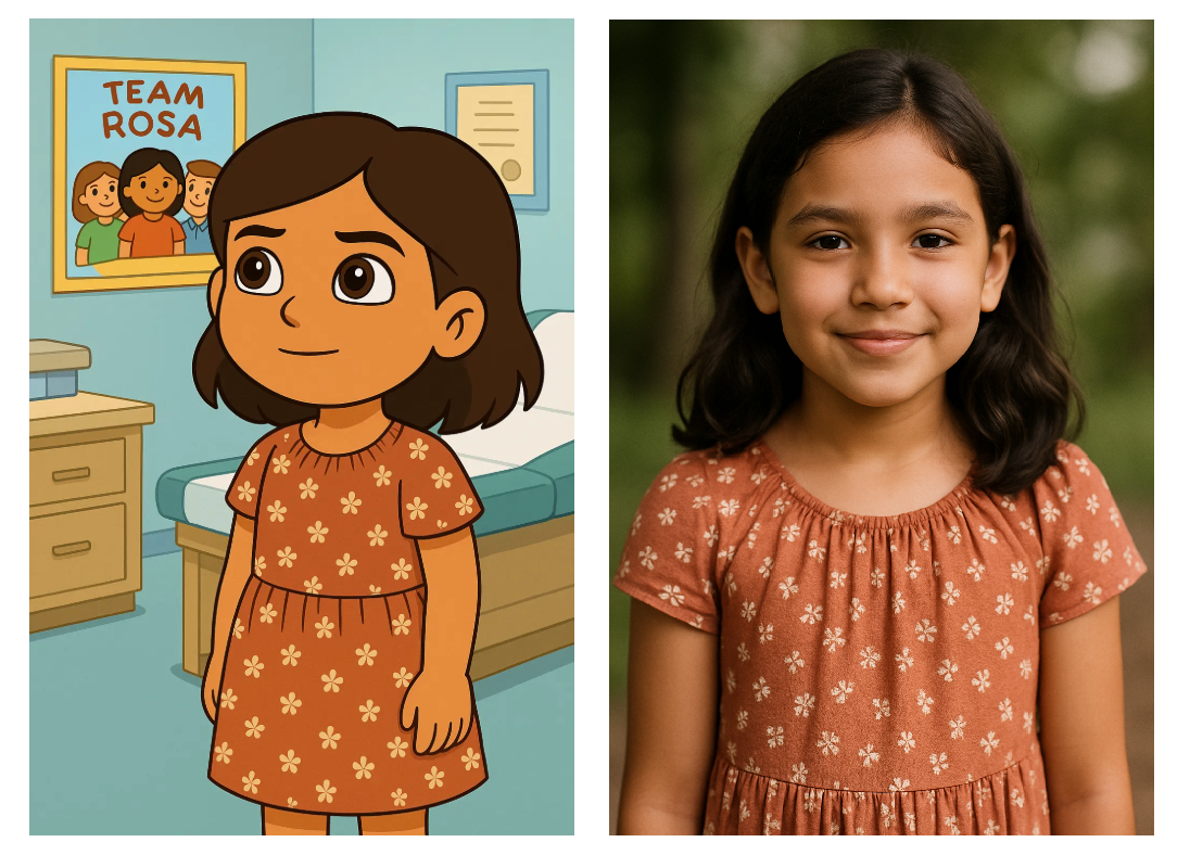 Rosa's Brave Journey with Leukemia